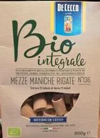 Mängden socker i Mezze manche rigatr n°136