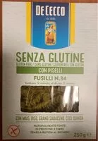 Mängden socker i Senza Glutine con Piselli