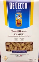 Mängden socker i Fusilli n°34 Kamut