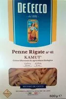 Mängden socker i Penne Rigate N°41 Kamut
