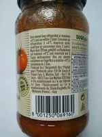 Mängden socker i I Sughi  Tomato sauce with basil