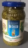 Mängden socker i Pesto  Genovese GR200
