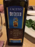 Mängden socker i Aceto Balsamico di Modena IGP