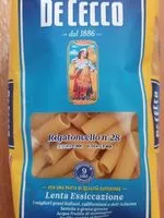 Mängden socker i Rigatoncello