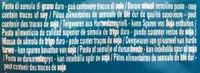 Mängden socker i Sedani rigati n. 57