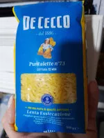 Mängden socker i Puntalette