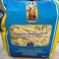 Mängden socker i Sagnette abruzzesi