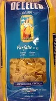 Mängden socker i Farfalle