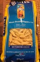 Mängden socker i Mezze penne rigate n°141