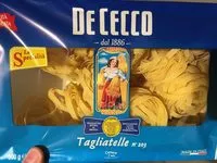 Mängden socker i Tagliatelle