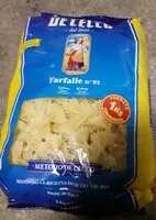 Mängden socker i Farfalle n°93