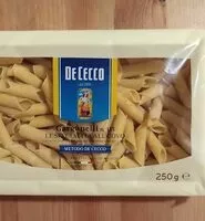 Mängden socker i Garganelli