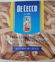 Mängden socker i Strozzapreti n°116