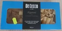 Mängden socker i Rigatoni
