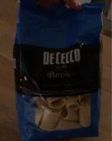 Mängden socker i Paccheri