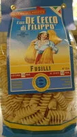 Mängden socker i Fusilli