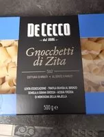 Mängden socker i Gnocchetti di Zita