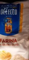 Mängden socker i farina di grano duro
