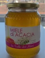 Mängden socker i Miele di acacia