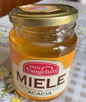 Mängden socker i Miele di nettare di fiori di acacia