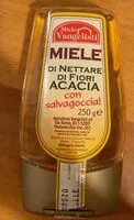 Mängden socker i Miele di nettare di fiori di acacia