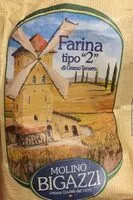 Mängden socker i Farina tipo 2 di grano tenero