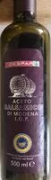 Mängden socker i Aceto balsamico di modena igp