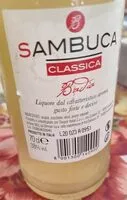 Mängden socker i Sambuca
