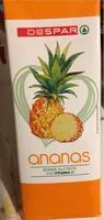 Mängden socker i Ananas bevanda alla frutta con vitamina c