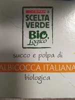 Mängden socker i Succo e polpa di albicocca italiana biologica