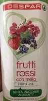 Mängden socker i Frutti rossi