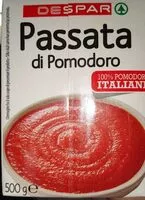 Mängden socker i Passata di pomodoro Despar