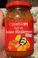 Mängden socker i Sugo alle verdure meditterranee