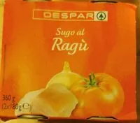 Mängden socker i Sugo al Ragù