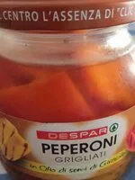 Mängden socker i Peperoni grigliati in olio di semi di girasole