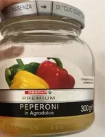 Mängden socker i Premiun Peperoni in Agrodolce