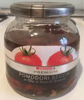 Mängden socker i Pomodori secchi