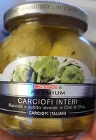 Mängden socker i Carciofi desoar premium