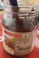 Mängden socker i Paté di olive nere
