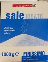 Mängden socker i Sale iodato