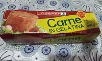 Mängden socker i Carne in gelatina