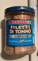 Mängden socker i Filetti di tonno al naturale