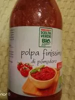 Mängden socker i Polpa finissima