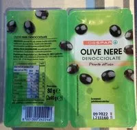 Mängden socker i Olive nere