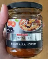 Mängden socker i sugo alla norma