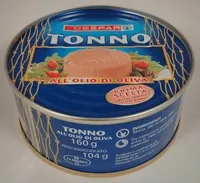 Mängden socker i Tonino ALl olio Di oliva