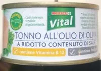 Mängden socker i Tonno all’olio di oliva