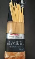 Mängden socker i Spaghetti alla chitarra premium Despar