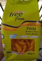Mängden socker i Penne di mais e riso senza glutine