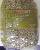 Mängden socker i Lenticchie mignon